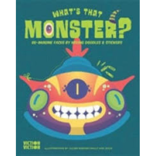 What's That Monster?: Create monster faces using colours, doodles & stickers