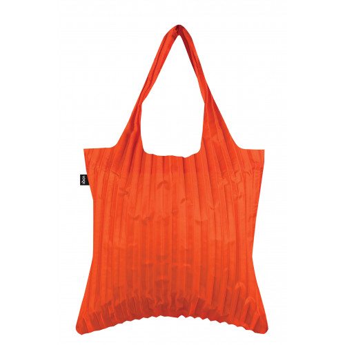 ECOBAG LOQI PLEATED ORANGE BAG