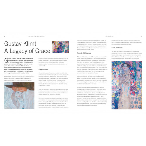 GUSTAV KLIMT MASTERPIECES OF ART