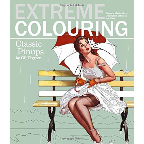 Extreme Colouring Pin Ups (Inglês) Capa Comum