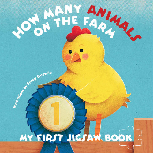 My First Jigsaw Book How Many Animals In