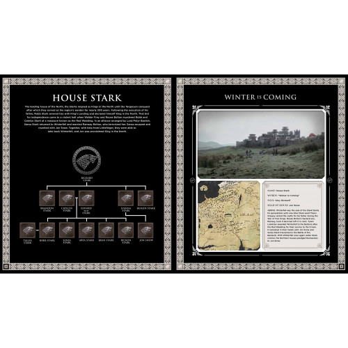 Game of Thrones Mask: House Stark Direwolf (Inglês) Capa Comum