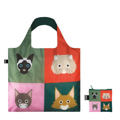 BOLSA LOQI STEPHEN CHEETHAM CATS